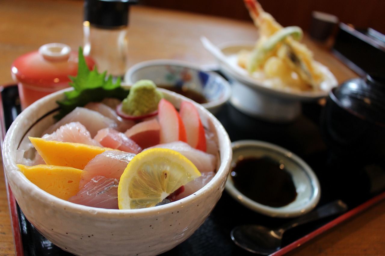 海鮮天ぷら定食